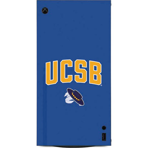 University of California-Santa Barbara UCSB XBox Series X Digital Edition Console Skin